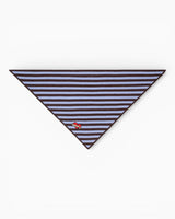 tête bleue Joan Striped Cashmere-Blend Triangle Scarf