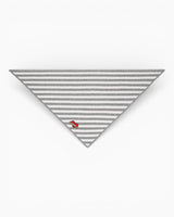 tête bleue Joan Striped Cashmere-Blend Triangle Scarf