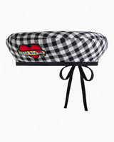 tête bleue Lilou Tie-Back French Beret