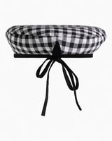 tête bleue Lilou Tie-Back French Beret