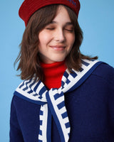 tête bleue Morgan Sailor Knit Scarf