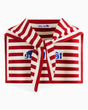 tête bleue Morgan Sailor Knit Scarf Red