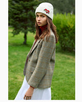 tête bleue Percy Cable Knit Bere