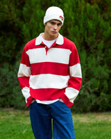 tête bleue Percy Cable Knit Bere