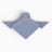 tête bleue Rielle Sardine-Patch Linen Blend Visor Bandana Navy