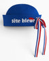 tête bleue Yvette Sailor Canvas Dixie Cup With Ribbon Electric Blue