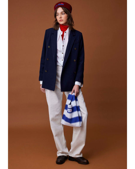 tête bleue Yvette Sailor Corduroy Dixie Cup Red