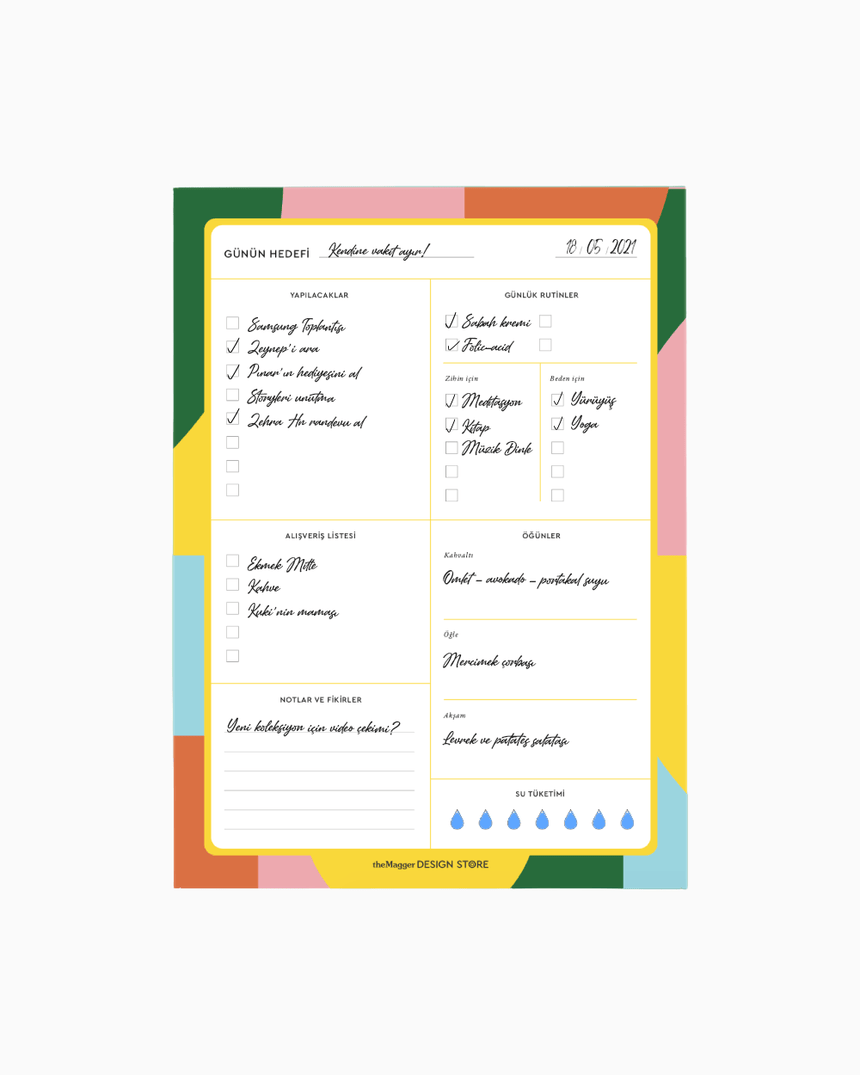 TheMagger Design Notepad Günlük