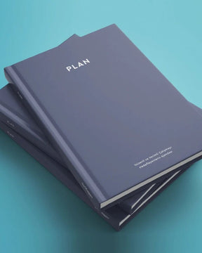 TheMagger Design Plan Mini Tarihsiz Cep Ajandası Midnight Blue