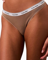 Calvin Klein Thong 3PK Modern Logo - Kadın