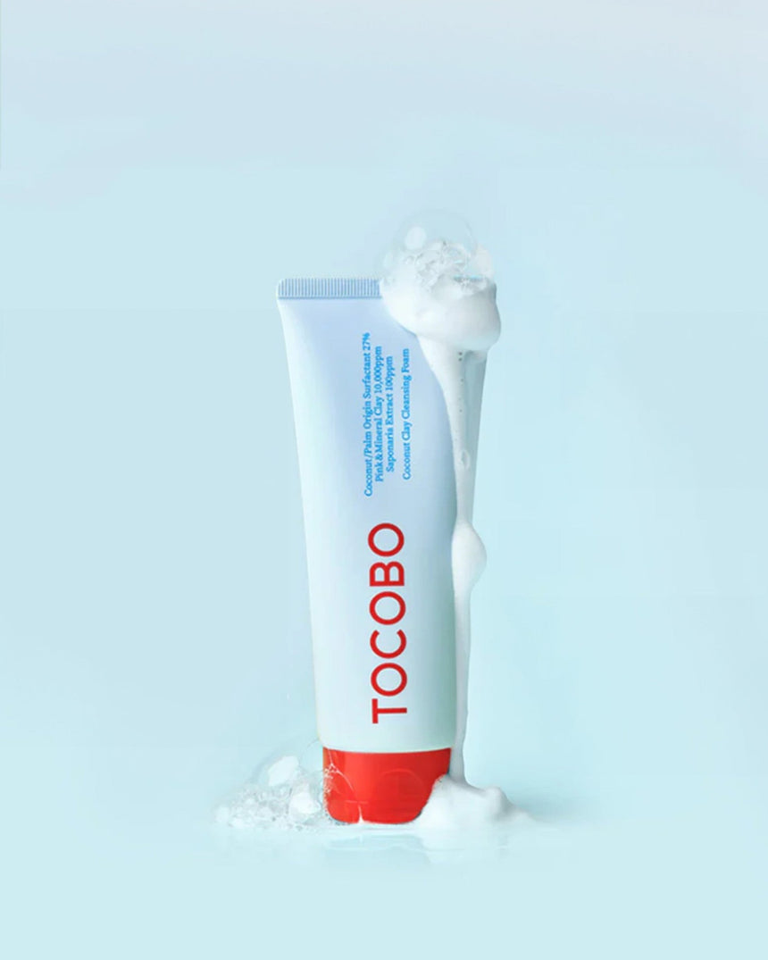 Tocobo Coconut Clay Cleansing Foam 150ml - Cildi Kurutmayan Vegan Köpük Temizleyici