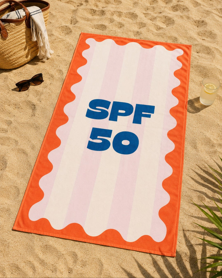 SPF50 Plaj Havlusu