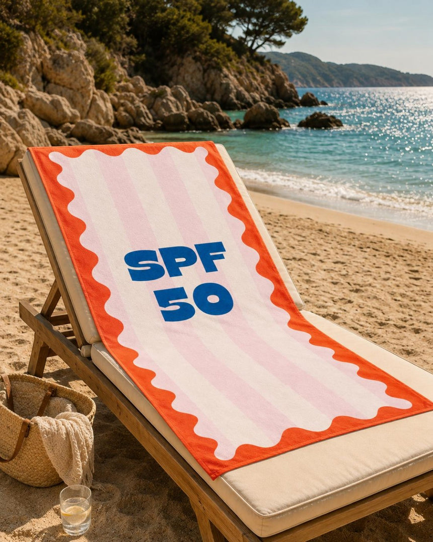 SPF50 Plaj Havlusu