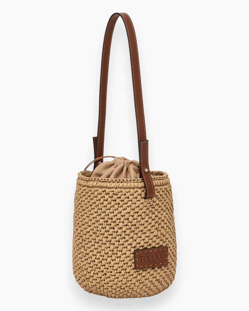 Tullaa Kai Bucket Bag Camel