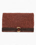 Tullaa Mesh Clutch Bordo