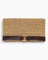 Tullaa Mesh Clutch Camel