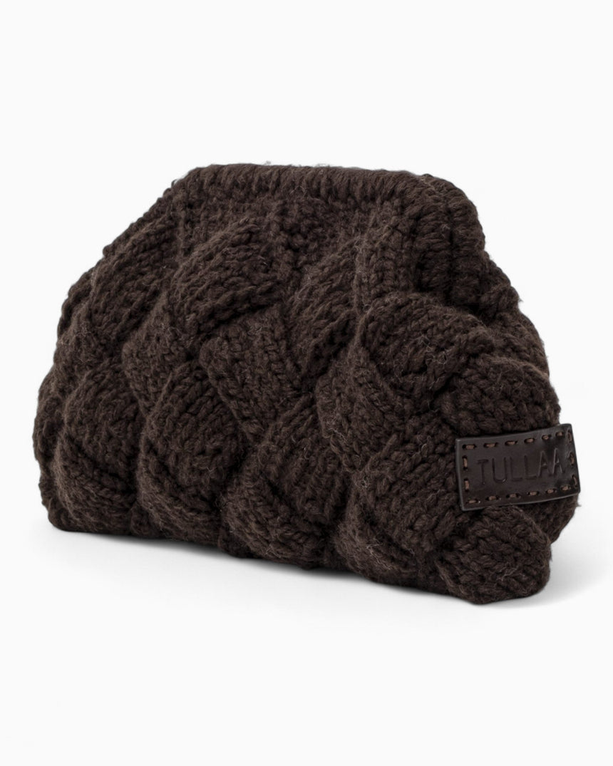 Tullaa Puzzle Wool Pouch Bag