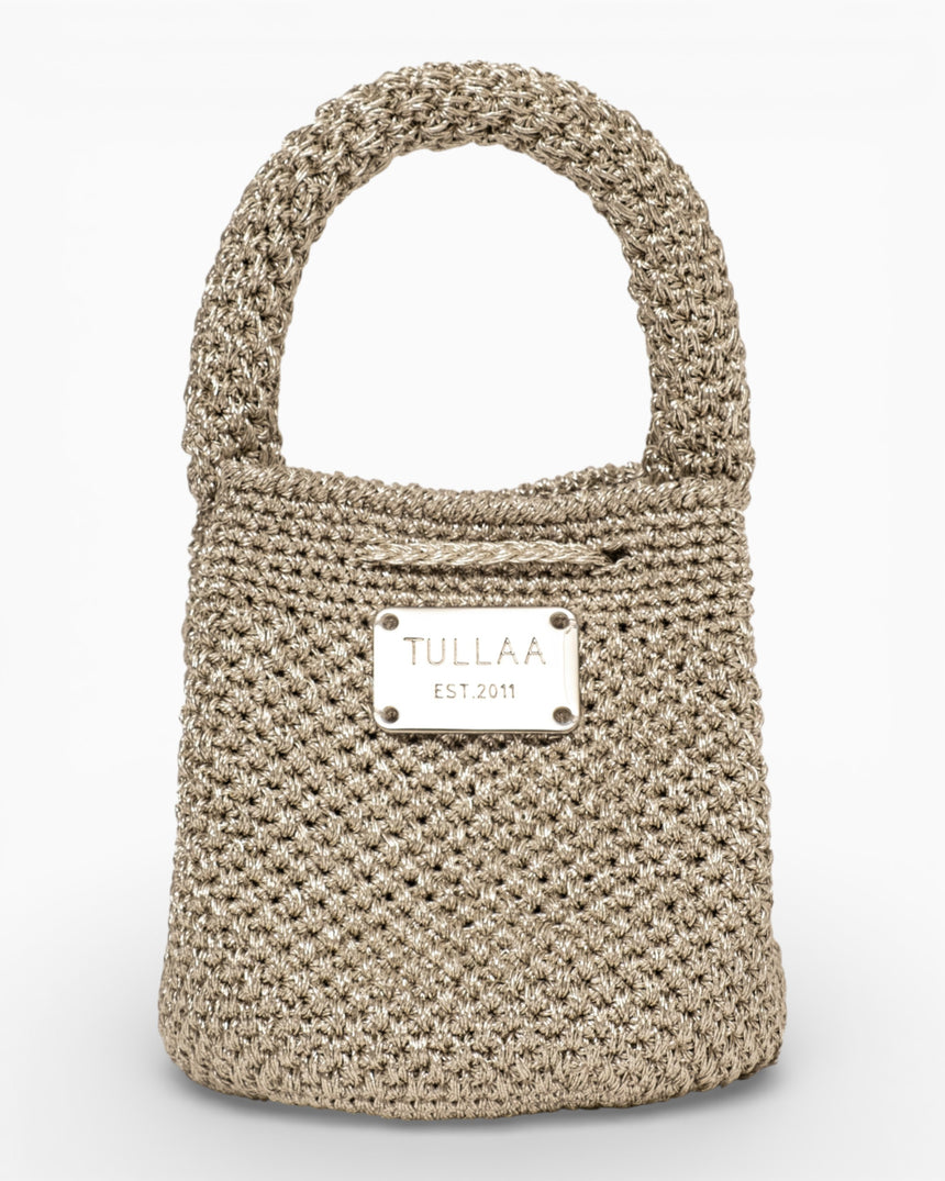 Tullaa Stella Pouch Bag Platin