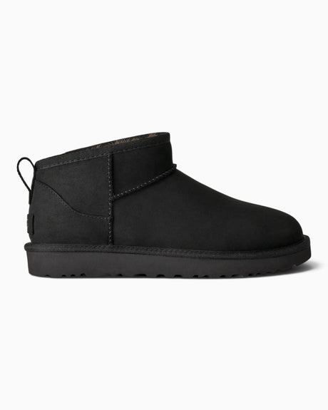 UGG Classic Ultra Mini Nubuck Kadın Bot Black