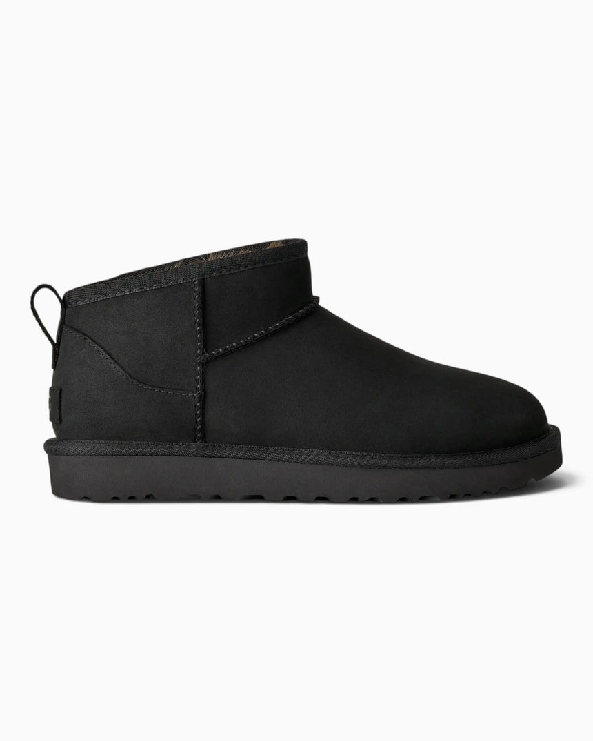 UGG Classic Ultra Mini Nubuck Kadın Bot Black