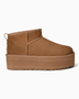 UGG Classic Ultra Mini Platform Kadın Bot Chesnut