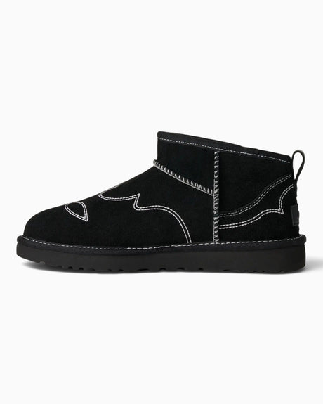 UGG Classic Ultra Mini Western Kadın Bot Burnt Cedar