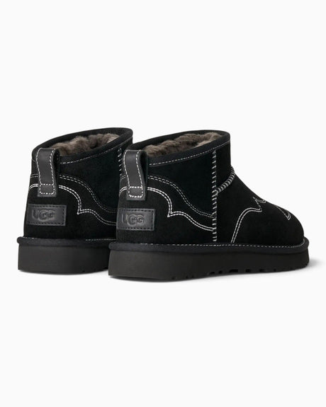 UGG Classic Ultra Mini Western Kadın Bot Burnt Cedar