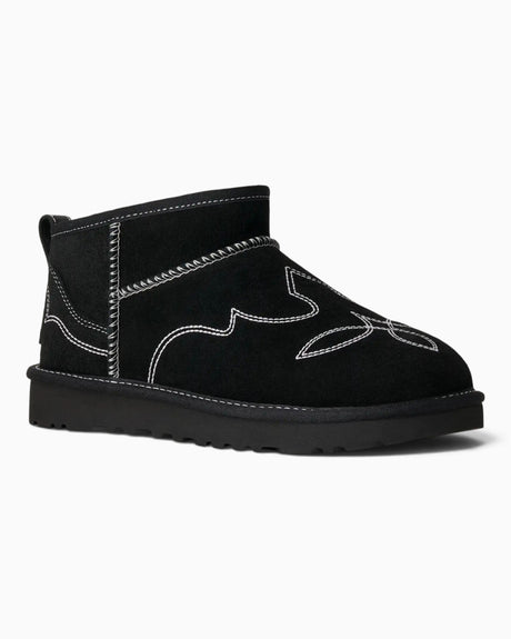UGG Classic Ultra Mini Western Kadın Bot Burnt Cedar