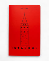 Upper Paper City Notebook İstanbul Çok Renkli
