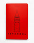 Upper Paper City Notebook İstanbul Çok Renkli