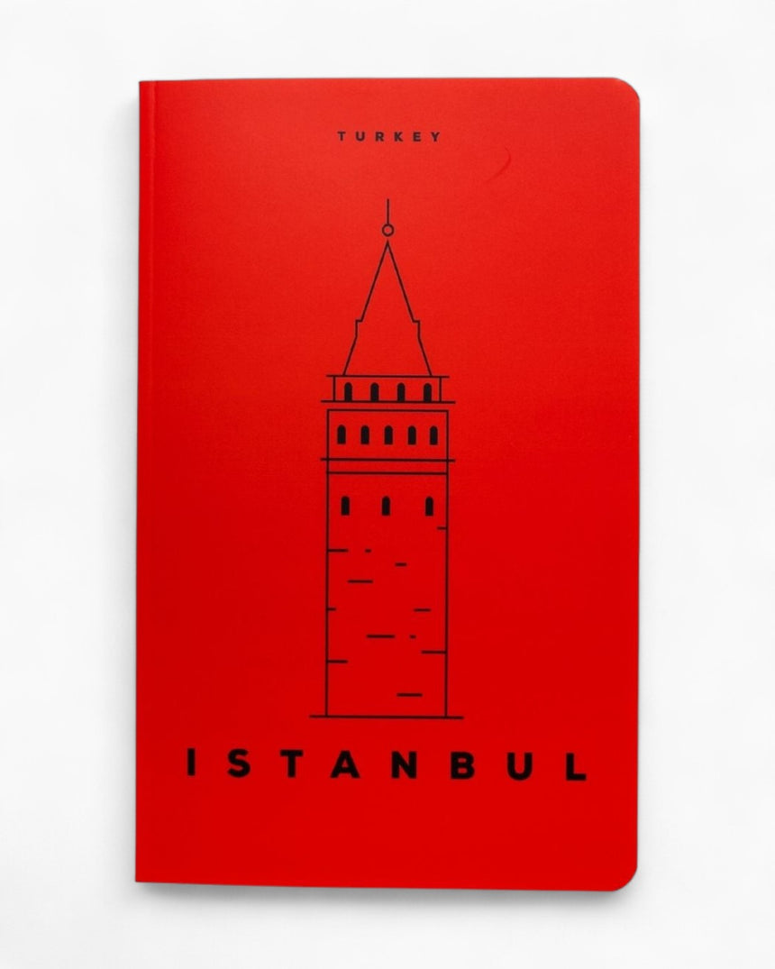 Upper Paper City Notebook İstanbul Çok Renkli