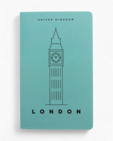 Upper Paper City Notebook London Çok Renkli