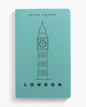 Upper Paper City Notebook London Çok Renkli