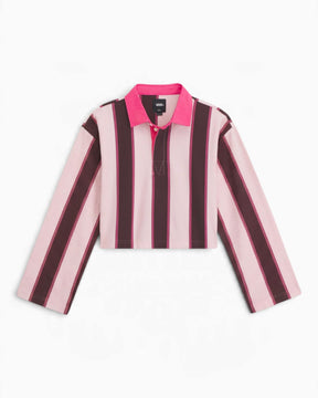 Vans Becky Rugby Kadın Polo Sweatshirt Coral Blush