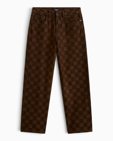 Vans Check-5 Baggy Erkek Denim Pantolon Demitasse