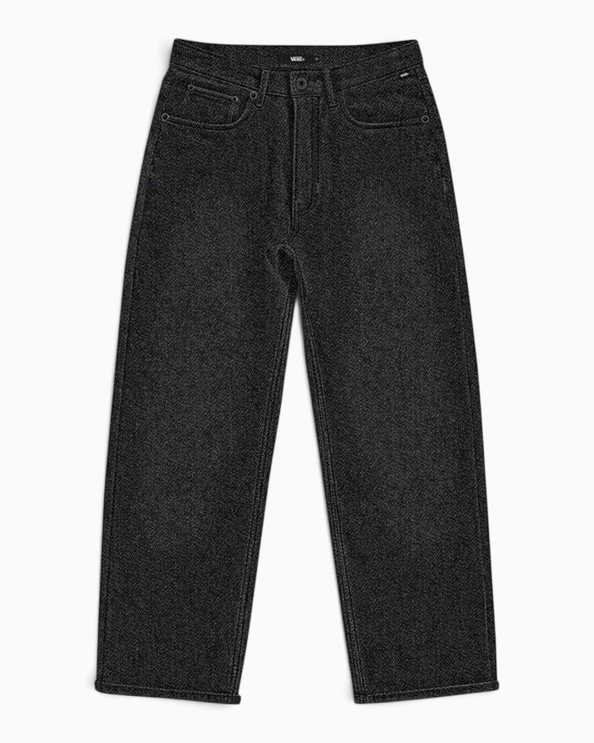 Vans Check-5 Loose Erkek Denim Pantolon Black Rinse
