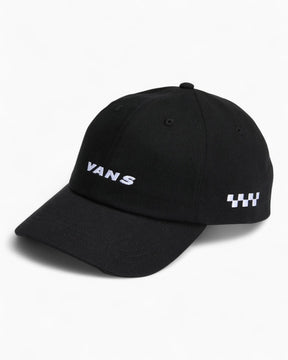 Vans Check Side Curved Bill Jockey Şapka Black