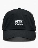 Vans Check Side Curved Bill Jockey Şapka Black