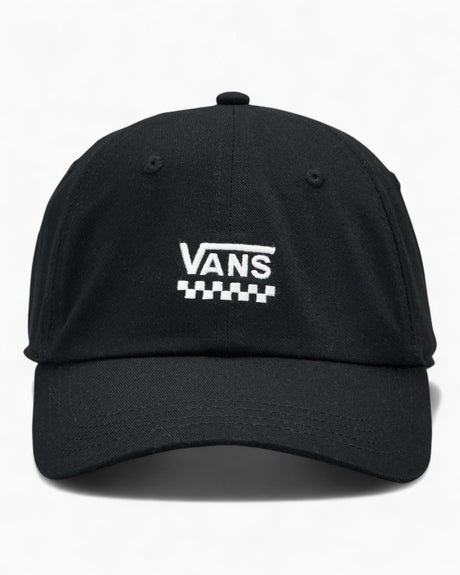 Vans Check Side Curved Bill Jockey Şapka Black