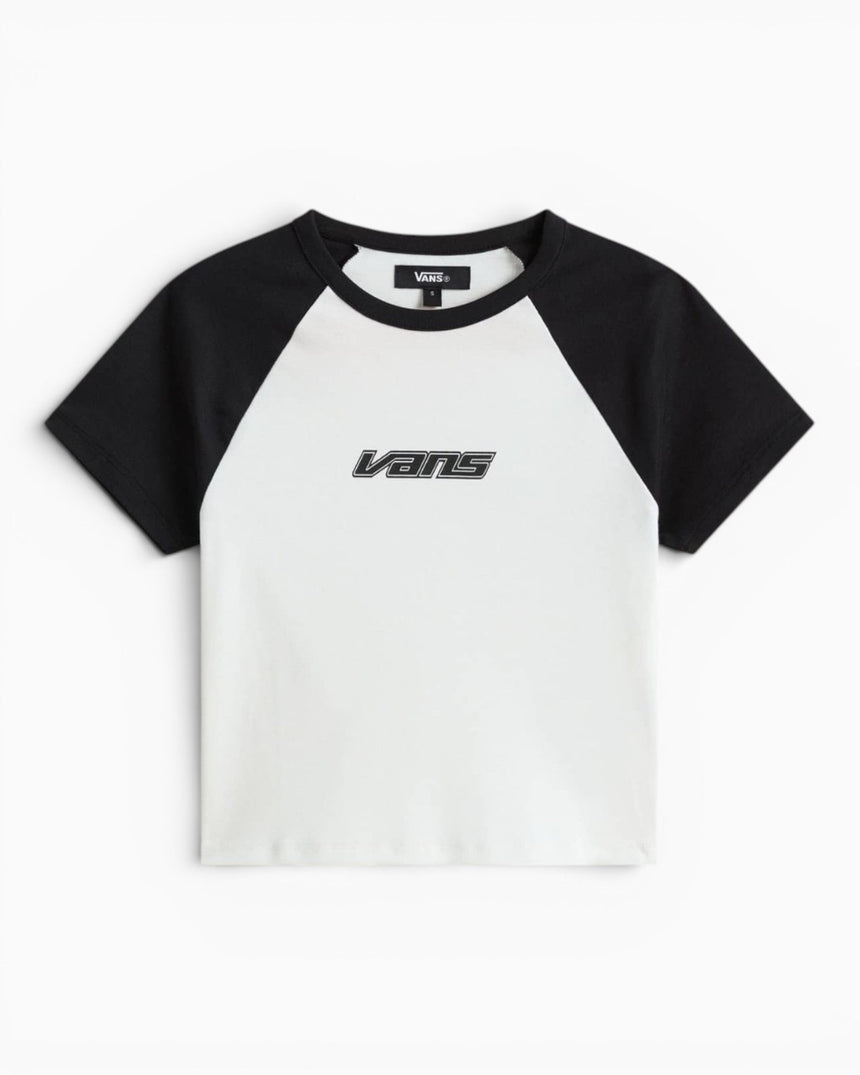 Vans Clare Baby Kadın T-Shirt True White/Black