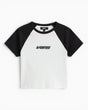 Vans Clare Baby Kadın T-Shirt True White/Black