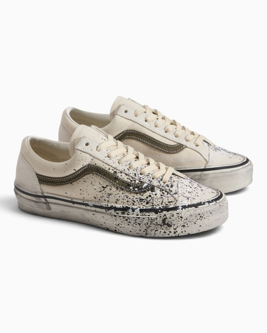 Vans Premium Old Skool 36 Sneaker Paint Splatter Turtledove