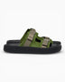 VEJA Arpoador Suede Soft Kadın Sandalet Militar/Kaki/Black