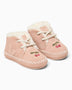 VEJA Baby VEJA X Konges Slojd Suede Bebek Sneaker Blush