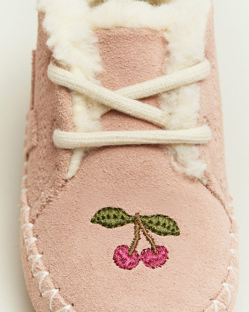 VEJA Baby VEJA X Konges Slojd Suede Bebek Sneaker Blush