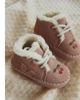 VEJA Baby VEJA X Konges Slojd Suede Bebek Sneaker Blush
