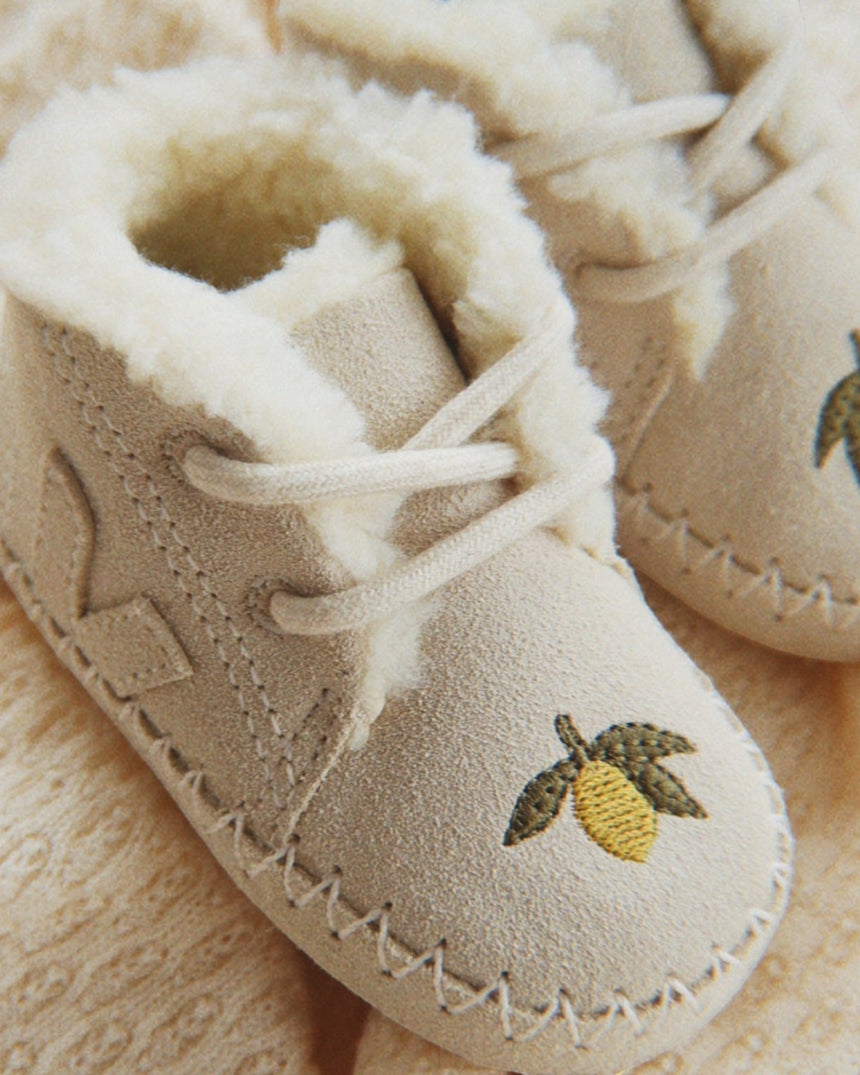 VEJA Baby VEJA X Konges Slojd Suede Bebek Sneaker Pierre
