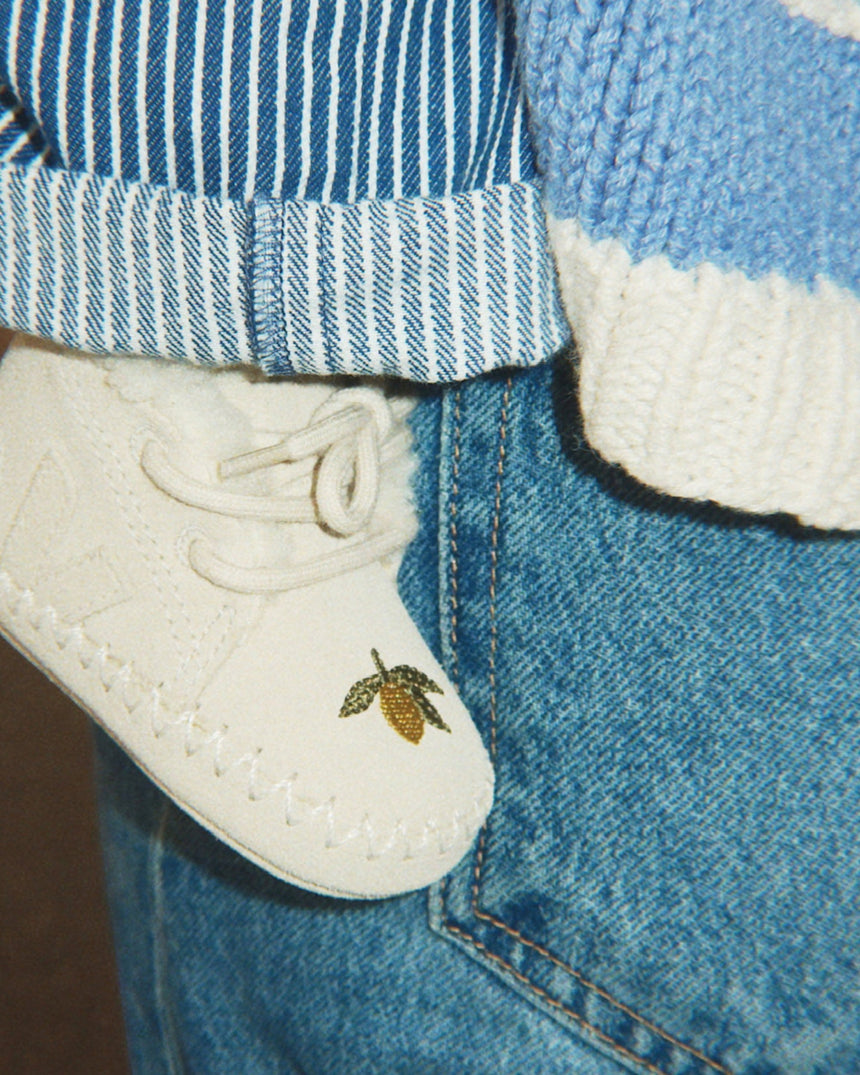 VEJA Baby VEJA X Konges Slojd Suede Bebek Sneaker Pierre