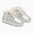 VEJA Baby Winter Light ZZ Leather Bebek Sneaker Silver/Pierre