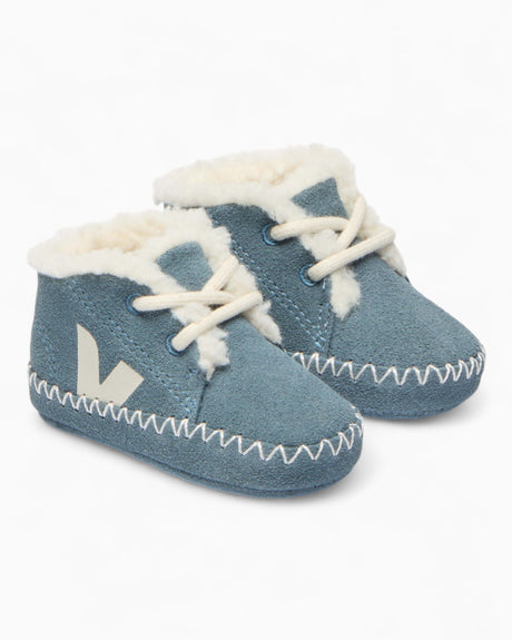 VEJA Baby Winter Light ZZ Suede Bebek Sneaker Califormia/Pierre